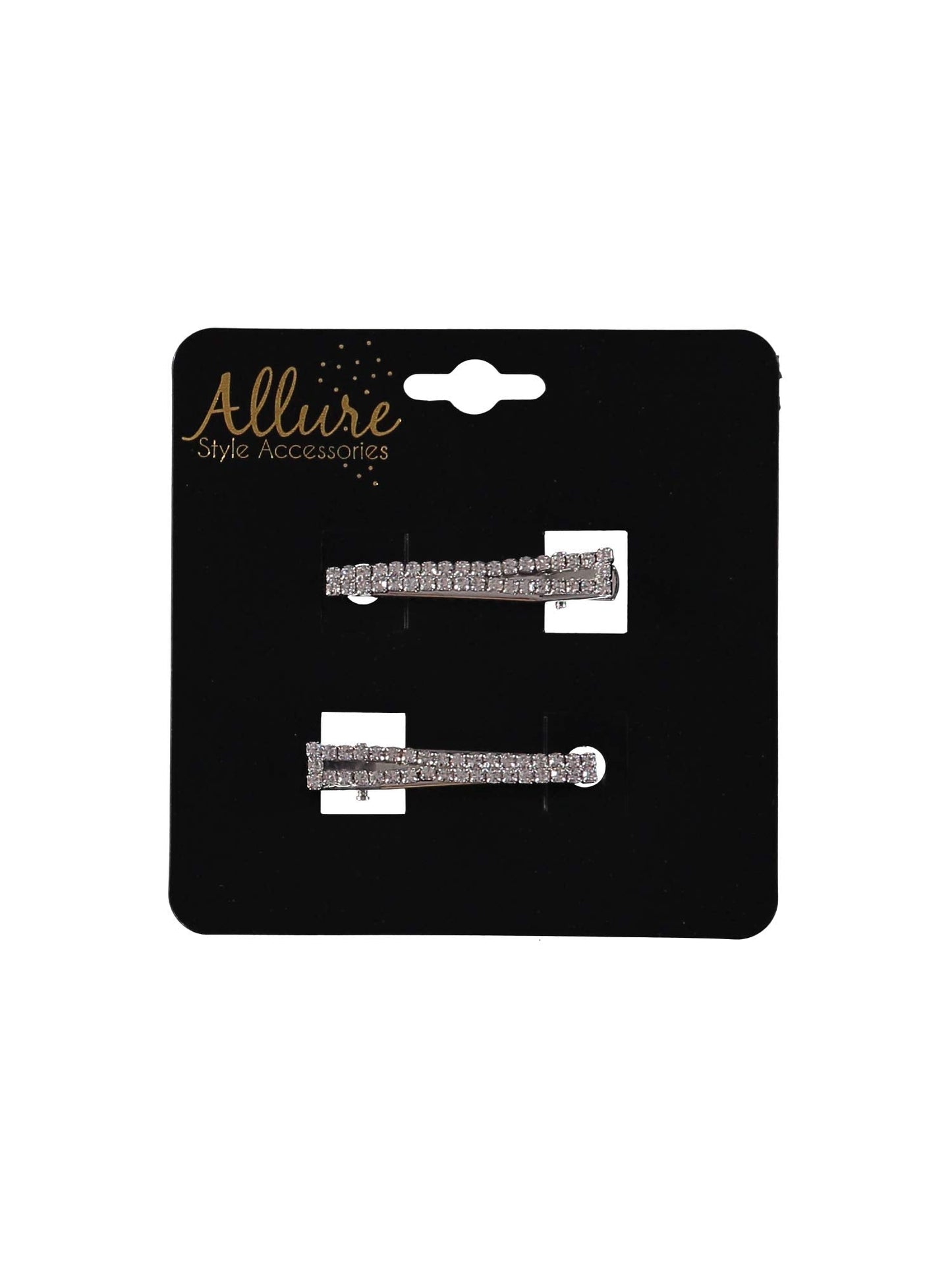 Allure Women's Glass Rhinestone Hair Salon Clips, 3-pack Beauty & Personal Care Allure Style Accessories