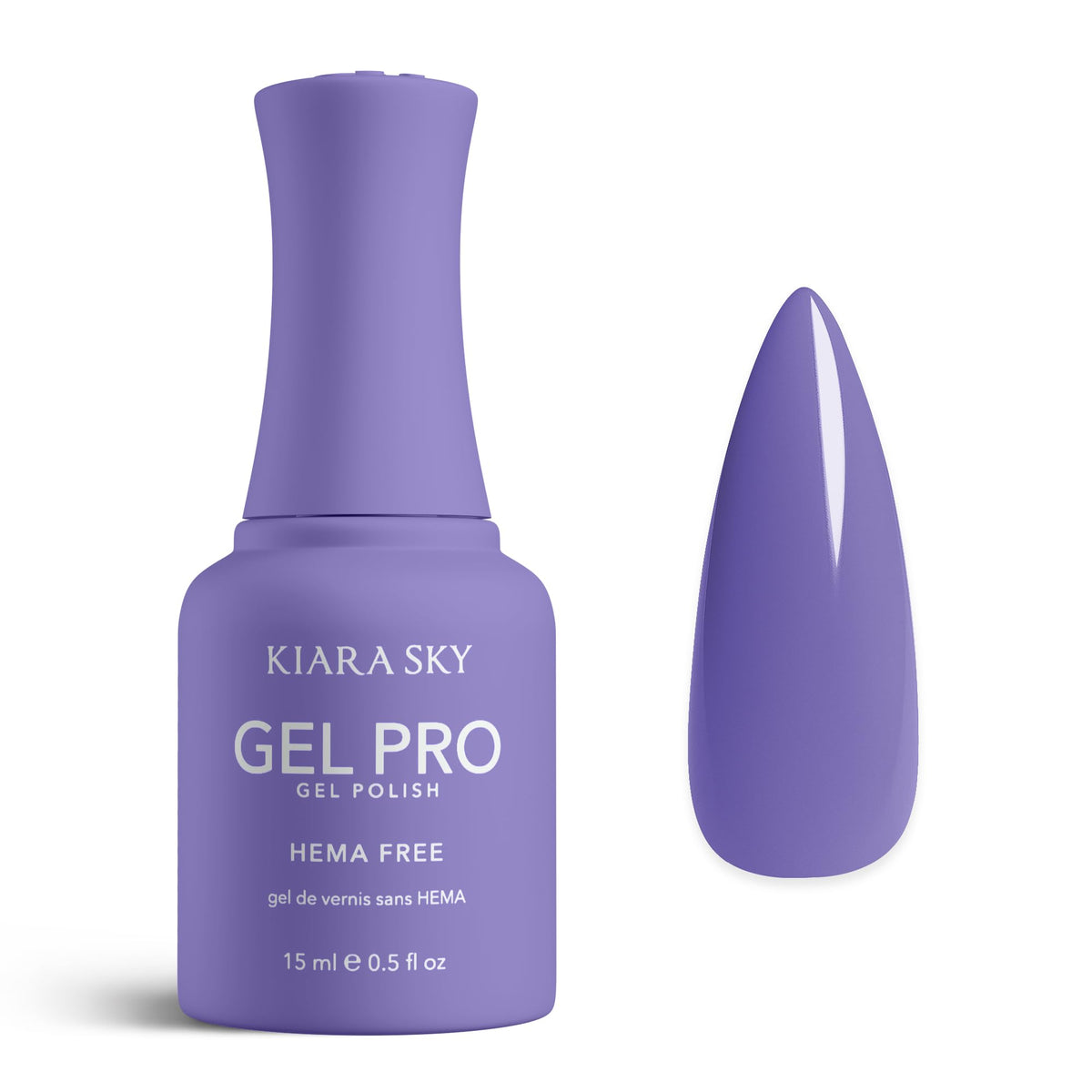 KIARA SKY Gel Pro HEMA-Free Gel Nail Polish | Full Coverage, 28+ Day Wear, Self-Leveling, UV/LED Soak-Off, 0.5 fl oz | Dragonfly #069