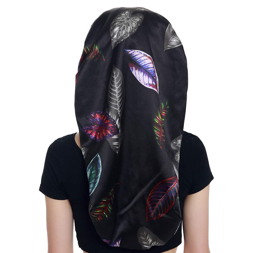 Satin Braid Bonnet Satin Wrap Scarf for Hair Beauty and Personal Care Alnorm