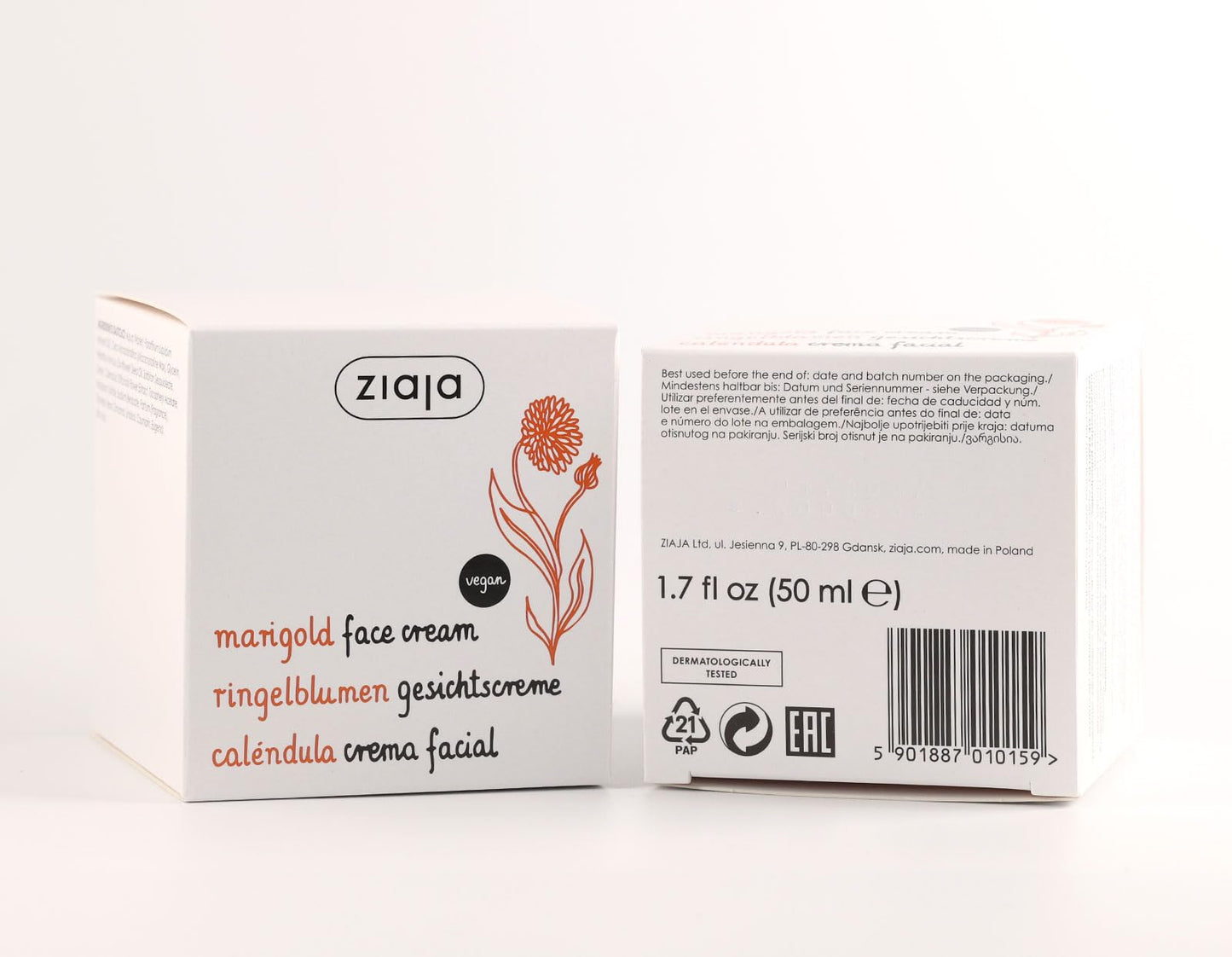 Ziaja Marigold Face Cream Beauty & Personal Care Ziaja