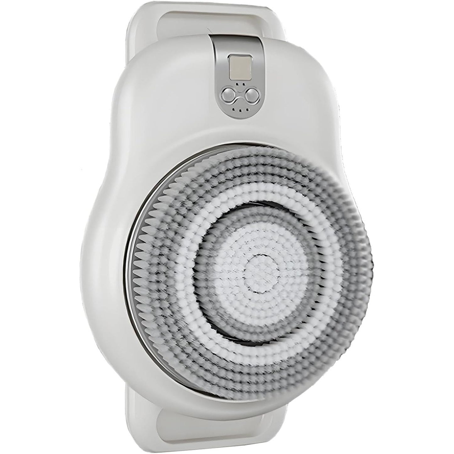 Smart Wall Mounted Exfoliating Brush, Electric Back Bath Brush with 7" Large Brush Head, 360 Degree Automatic Rota Tion, 2 Speed Adjustment Shower Beauty and Personal Care LZDOYY