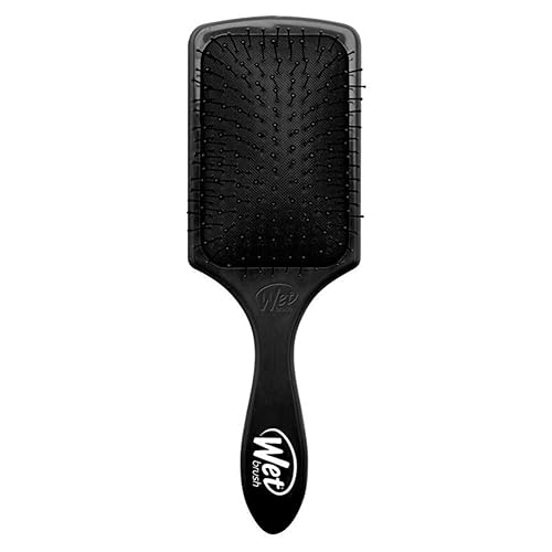 Wet Brush Paddle Detangler Hair Brush, Black, Ultra-Soft IntelliFlex Bristles with AquaVent Design, Great For Treatment & Mask Application, Women Beauty & Personal Care Wet Brush