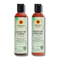 Tropic Isle Living Hair Gro Rosemary Mint Shampoo 8oz and Conditioner 8 oz Gently Cleanses, Repairs & Nourishes with Mint, Aloe Vera & Shea Oil Beauty & Personal Care Tropic Isle Living