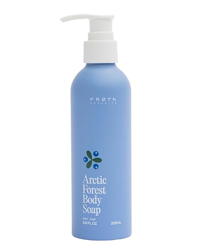 FRØYA Organics Arctic Forest Body Soap | Moisturizing Daily Body Wash, Gentle Enough For Hair | Juniper & Jojoba Strengthen Skin Barrier | Beauty & Personal Care FRØYA