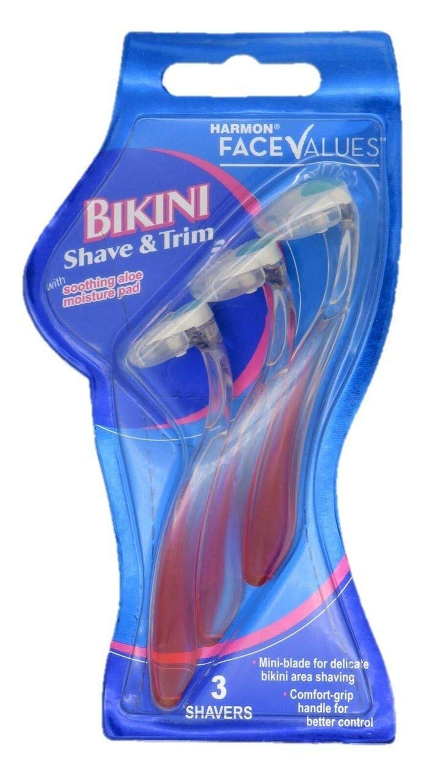 Harmon Face Values 3 Count Bikini Shaver Beauty and Personal Care Harmon Face Values