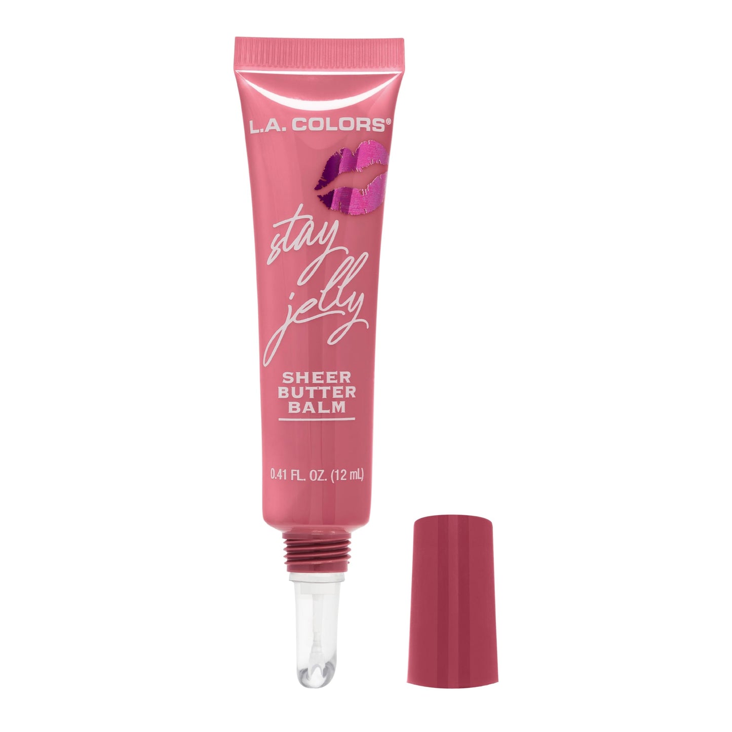 L.A. COLORS Stay Jelly Sheer Butter Balm, Smiles CLG461 Beauty and Personal Care L.A. COLORS
