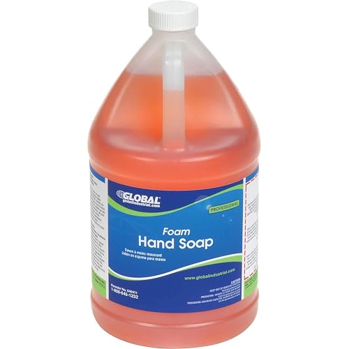 Global Industrial Foam Hand Soap - Case Of Four 1 Gallon Bottles Beauty & Personal Care Global Industrial