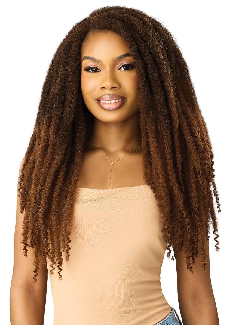 Outre X-Pression Twisted Up - Swicy Afro Twist 18" 3X (1 Pack, JET BLACK 1)