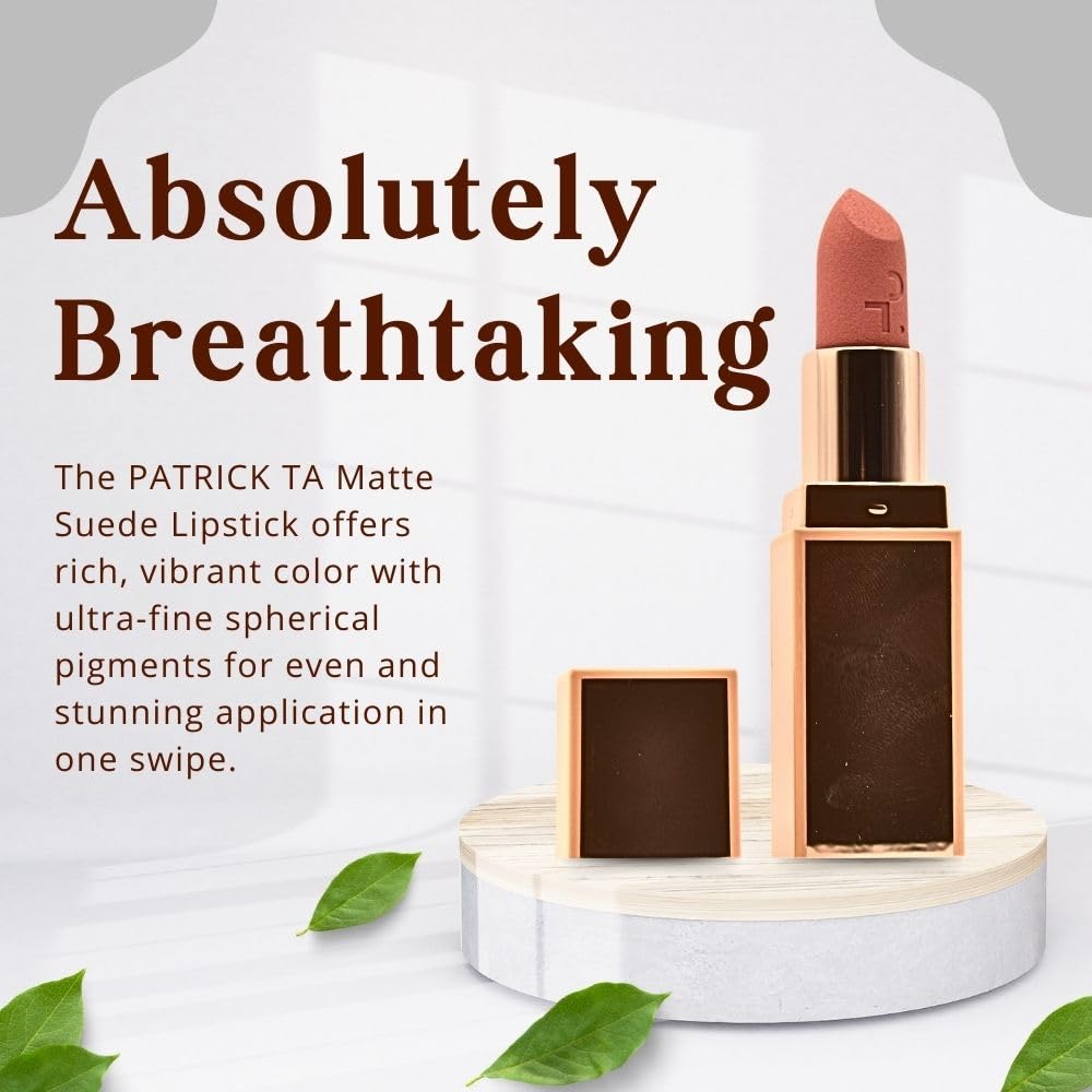 Patrick Ta Major Beauty Headlines - Long Lasting Matte Suede Lipstick Beauty & Personal Care PATRICK TA