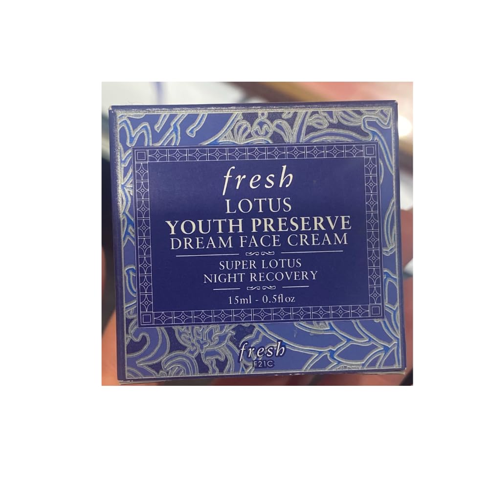 Fresh Lotus Youth Preserve Dream Face Cream Travel Size 0.5 oz Beauty & Personal Care Fresh