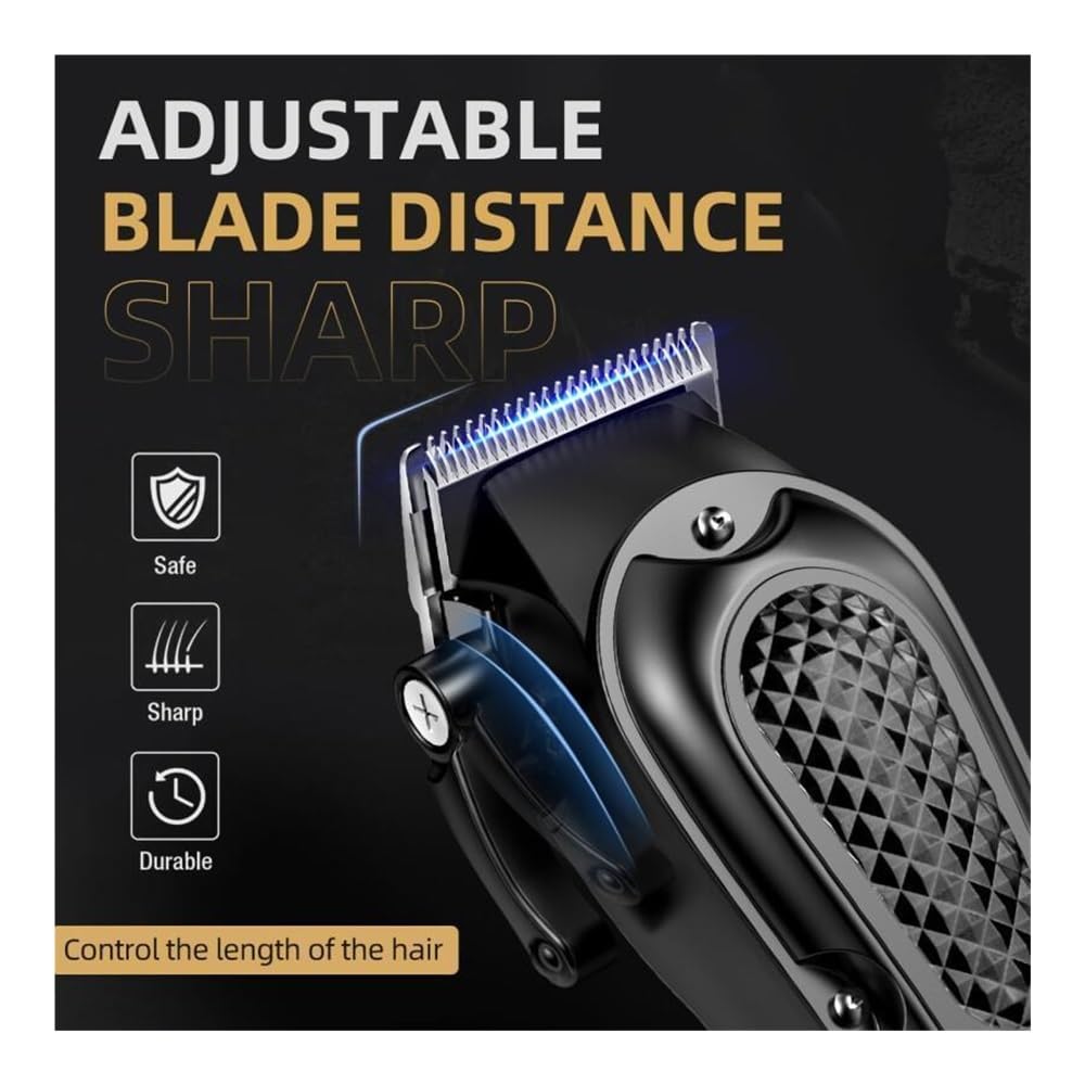 EWKYLSEM Hair Clippers Professional Cutting Machine Cordless Rechargeable Digital Display Trimmer for Man Beauty and Personal Care EWKYLSEM