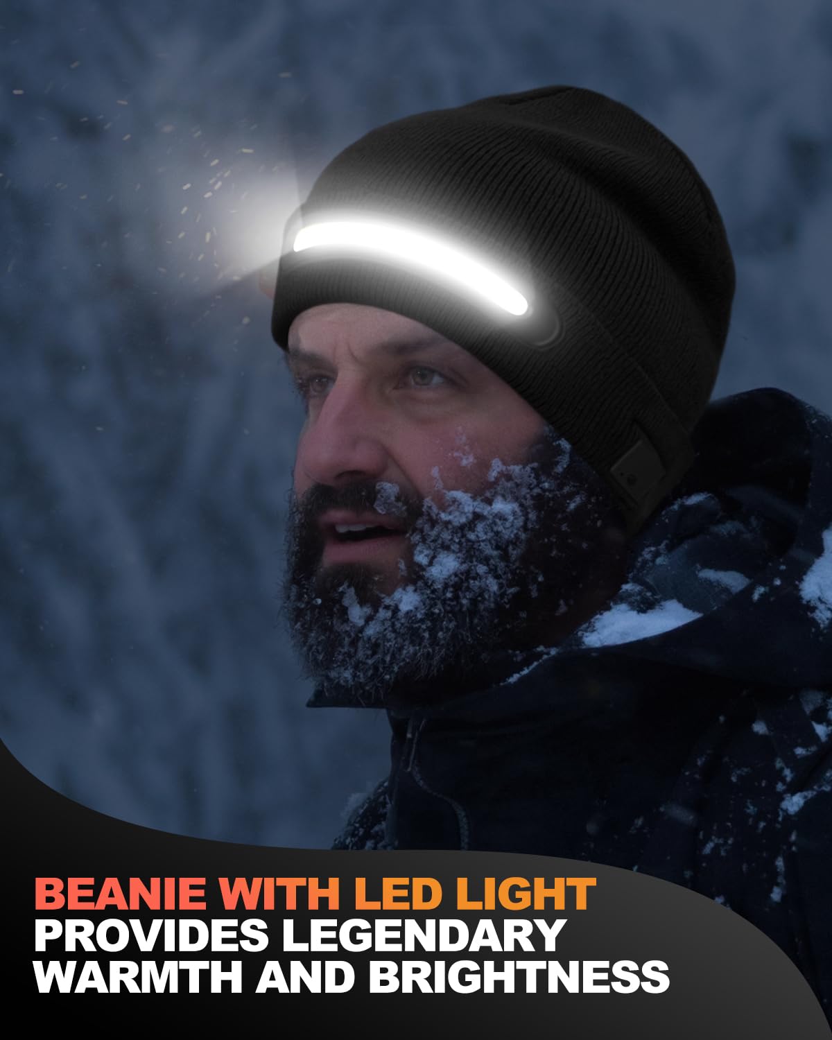 Maraiss Unisex Beanie with LED Light, Gifts for Men Women Dad Father Husband Wife Boyfriend Valentine Birthday Black Beauty and Personal Care Maraiss