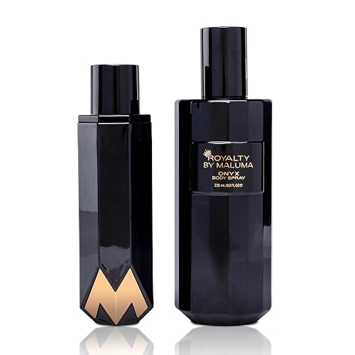 Onyx by Royalty By Maluma for Men - 2 Pc Gift Set 2.5oz EDP Spray, 8oz Body Spray Beauty & Personal Care Royalty By Maluma