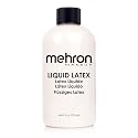 Mehron Makeup Liquid Latex | SFX Makeup | Halloween | Latex Glue for Skin | Prosthetic Glue 9 fl oz (266 ml) (Clear Flesh) Beauty & Personal Care Mehron
