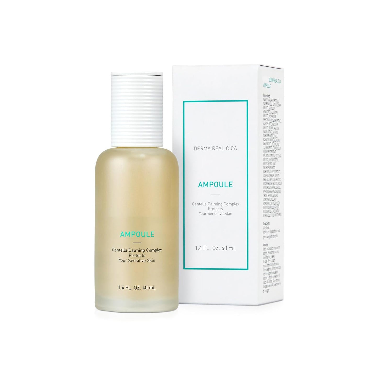 GIANANO, Skincare Ampoule, Soothing & Repairing Serum for A.T.O.M.Y Derma Real Cica Ampoule, 1.4fl.oz. Beauty & Personal Care GIANANO
