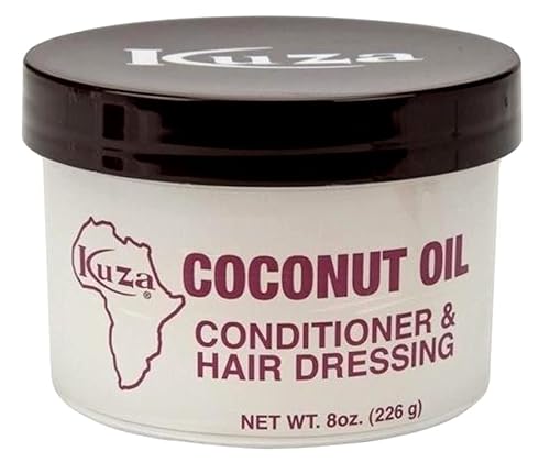 Kuza Coconut Oil Conditioner & Hair Dressing - for Healthier Hair, 4 oz Beauty & Personal Care Kuza