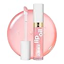 REVLON Super Lustrous Glimmer Lip Oil, Moisturizing & Tinted, Shiny Finish, Made with Plant-Based Squalane, 001 Candy Hearts, 0.13 fl oz Beauty & Personal Care REVLON