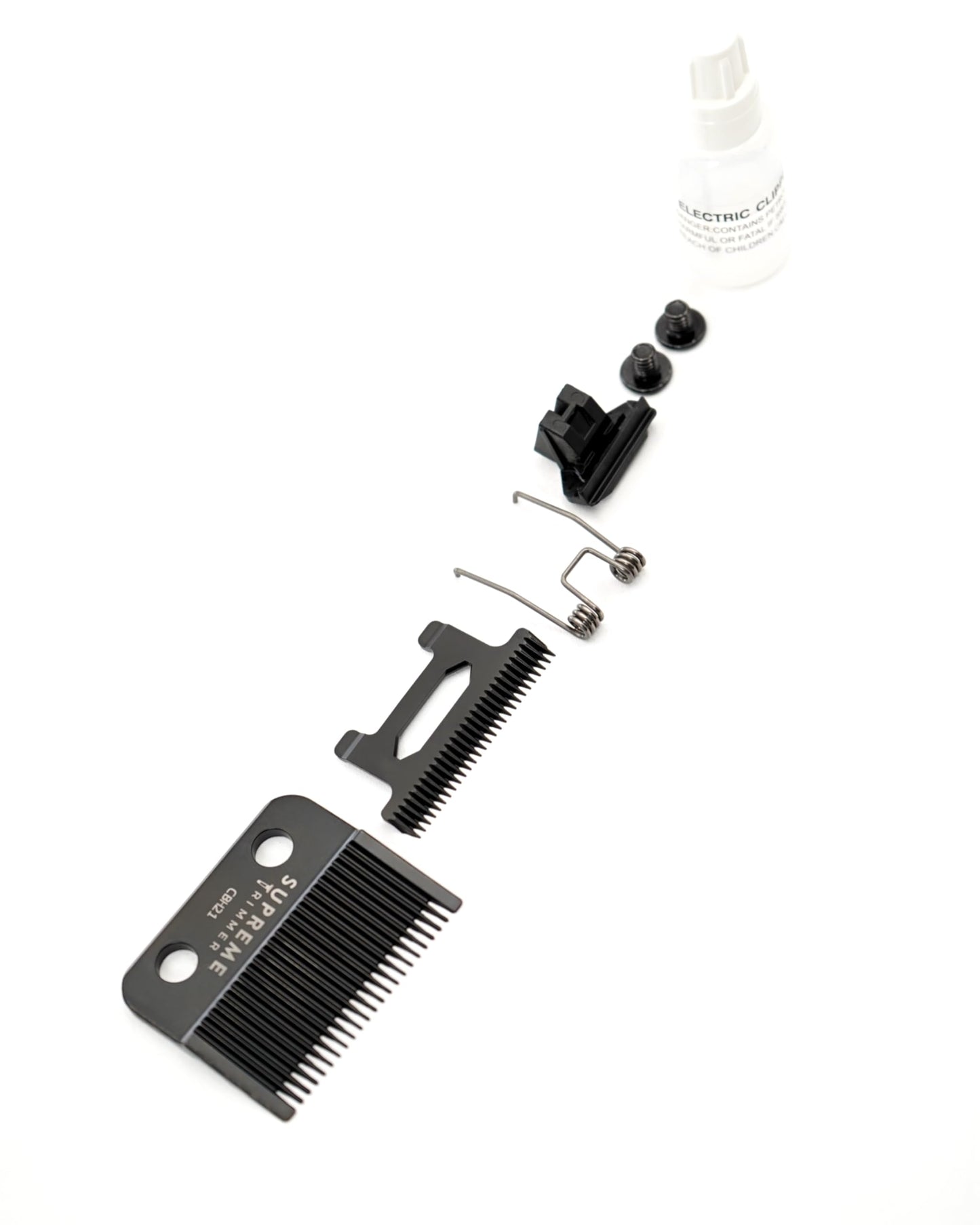Supreme Trimmer DLC Coated Steel Hybrid Replacement Blade CBH21 - Tade Blade for Darkstar72 Clipper & Most Hair Clippers - Black Beauty and Personal Care Supreme Trimmer