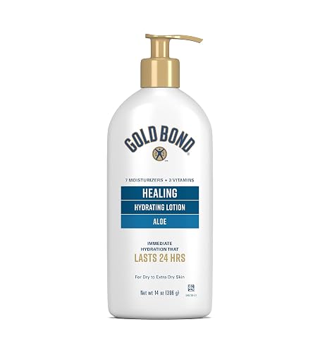 Gold Bond Healing Hydrating Lotion, 14 oz., Body Lotion with Aloe, Moisturizes, Immediate 24-Hour Hydration Beauty & Personal Care Gold Bond