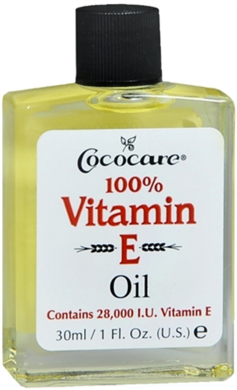 Cococare 100% Vitamin E Oil 28000 I.U. 1 Ounce (Pack of 6) Beauty & Personal Care COCOCARE