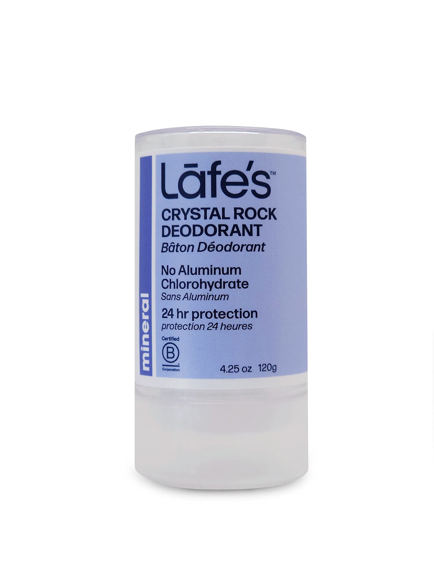 Lafe's Natural Deodorant - Unscented Crystal Mineral Rock Natural Deodorant - 4.25 Ounce Beauty and Personal Care Lafe's