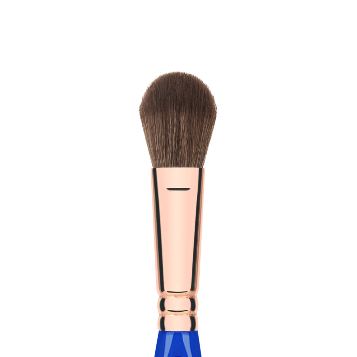 Bdellium Tools Professional Makeup Brush - Golden Triangle 940 Face Blending - With All Vegan and Soft Synthetic Fibers, For Facial Sculpting (Blue