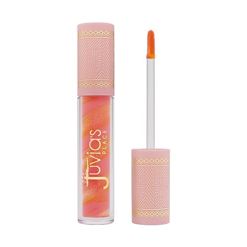 Juvia's Place Candy Shop Lip Gloss: Pineapple Pearl - High-Shine Plumper for a Hydrating & Non-Sticky Glossy Pout, For a Moisturizing and Long-Lasting Beauty & Personal Care Juvia's Place