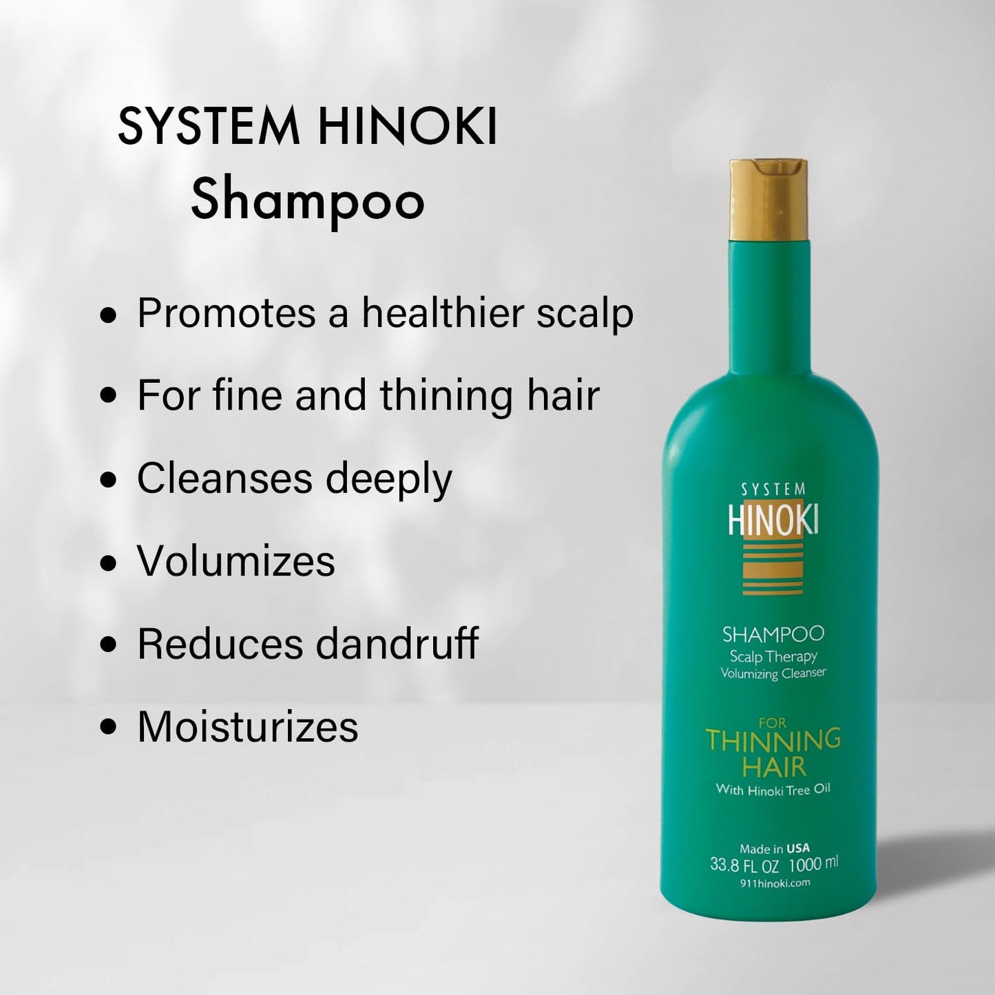 Hayashi System Hinoki Shampoo & Conditioner 33.8oz Duo "Set" Beauty & Personal Care Hayashi