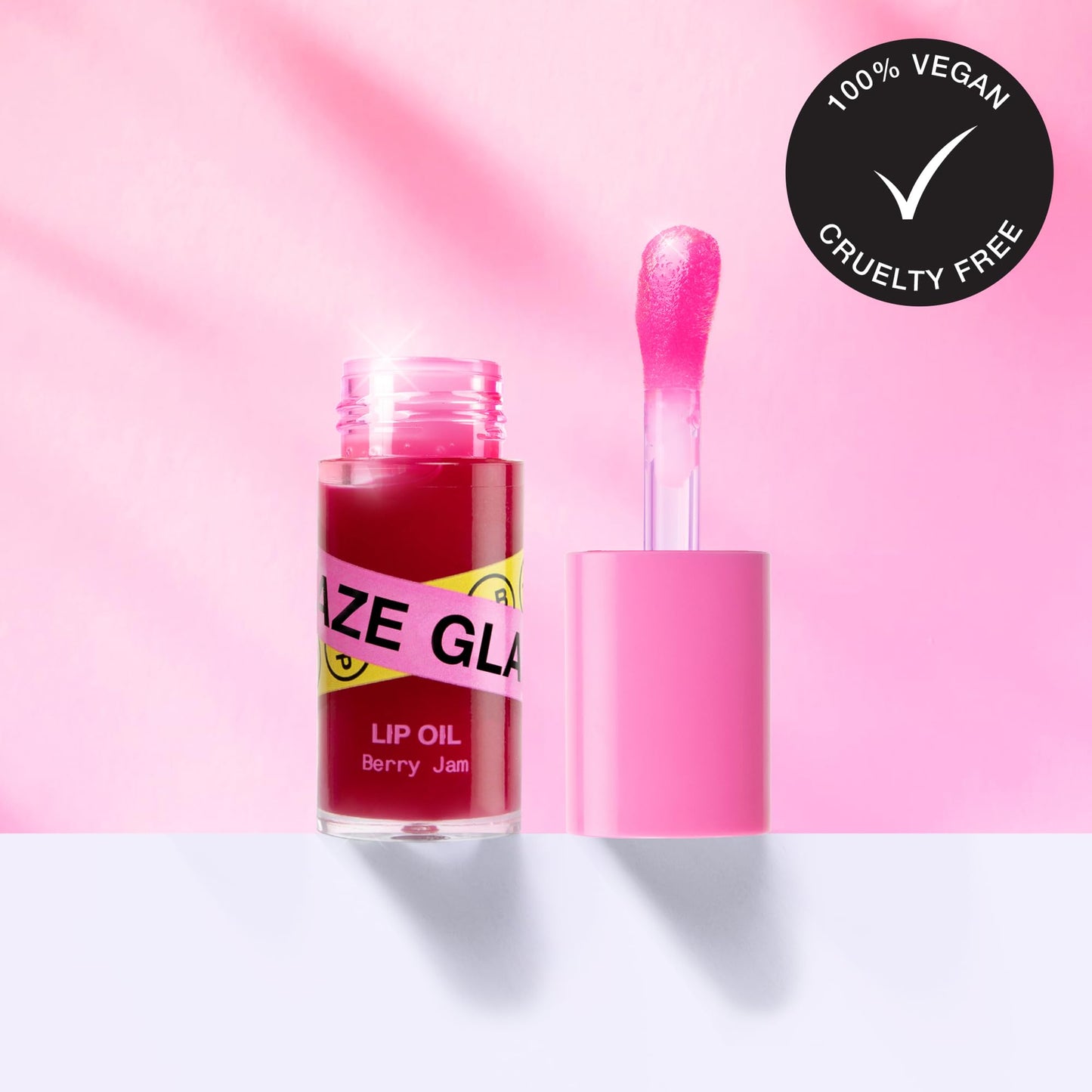 Innbeauty Project Glaze Lip Oil Berry Jam, Hydrating Vegan Lip Oil Gloss Hybrid, 0.2 OZ Beauty & Personal Care Innbeauty Project