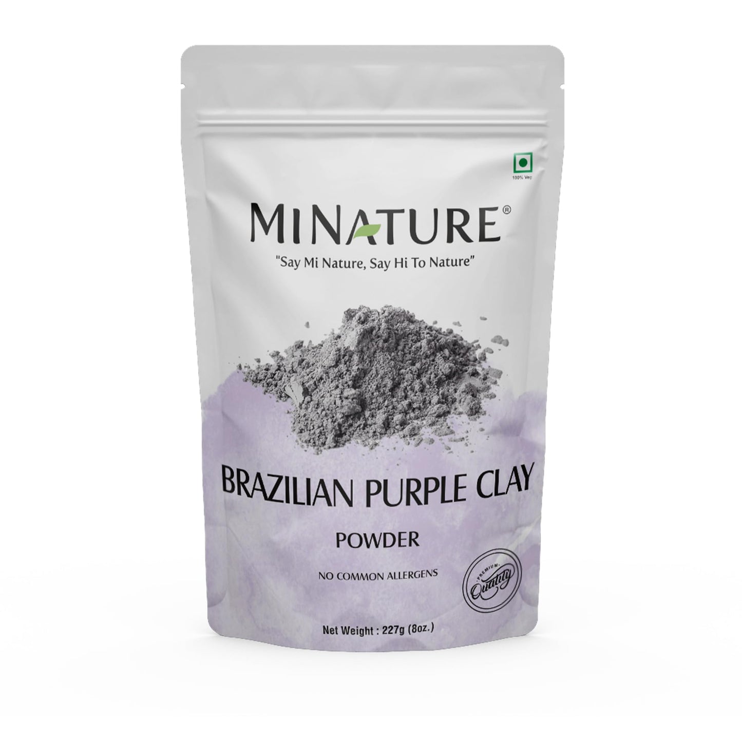 minature Brazilian Purple Clay |Mineral Rich for Detoxifying Skin | Deep Cleansing Face Mask | Ideal for Face Pack DIY Soap|227g(8 oz) Beauty & Personal Care minature