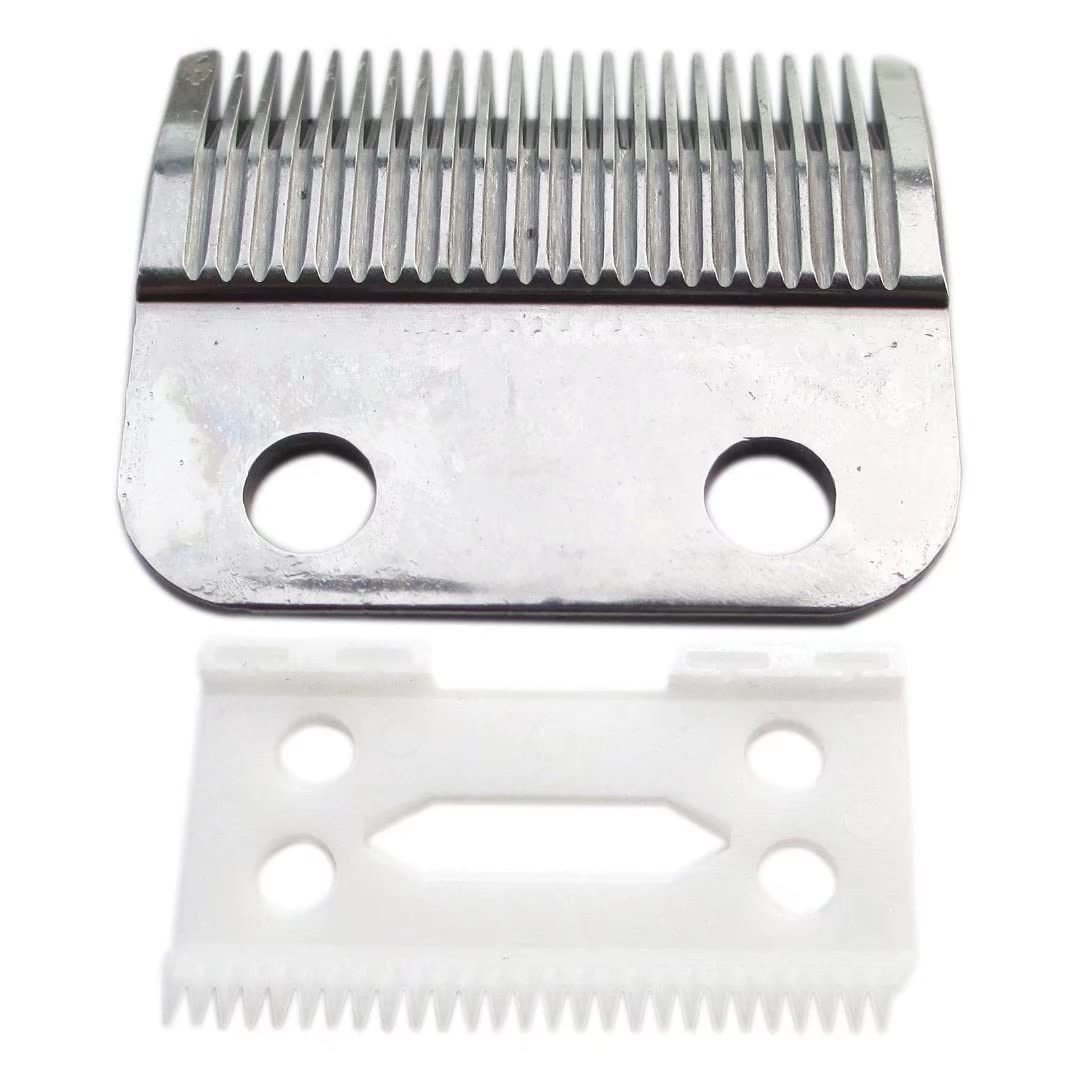 Silver Adjustable Replacement Blades Set #1006-30-15-10 Compatible with Wahl Super Taper #8400 Hair Clippers Beauty and Personal Care XSPANDER