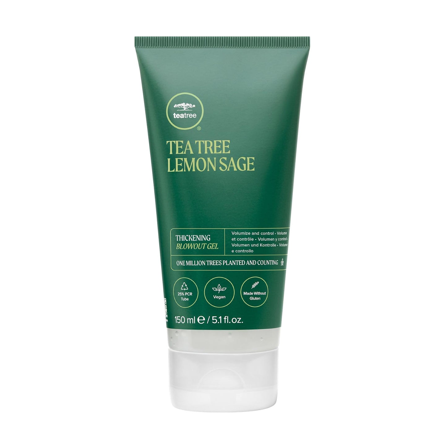 Tea Tree Lemon Sage Thickening Blowout Gel, Volumizing Hair Gel, For Fine Hair, 5.1 fl. oz Beauty & Personal Care Tea Tree