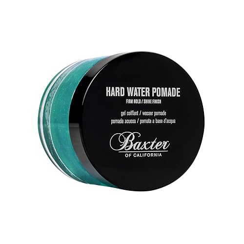 Baxter of California Hard Water Pomade for Men | Shine Finish | Firm Hold | Hair Pomade | 2 fl. oz. Beauty & Personal Care Baxter of California