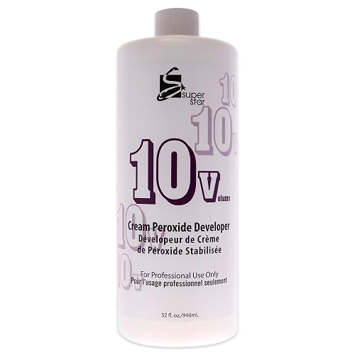 SUPER STAR 10v Cream Peroxide Developer, 32 Fluid Ounce Beauty & Personal Care Super Star