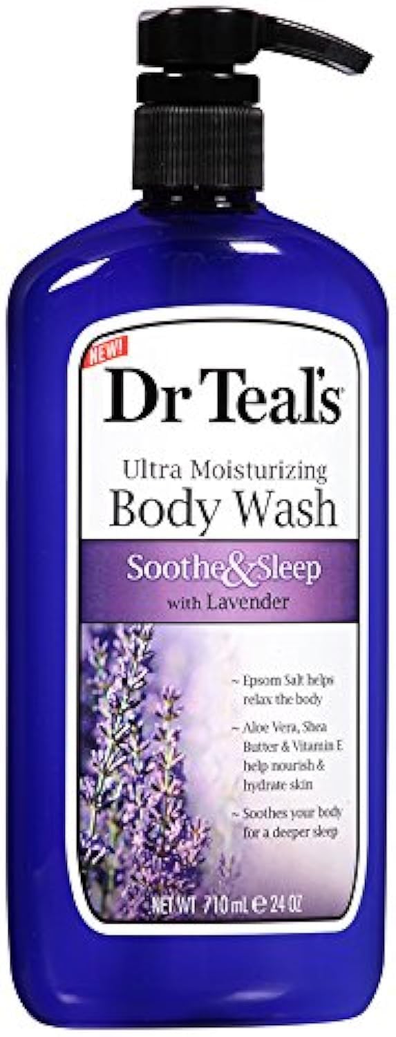Dr. Teal's Ultra Moisturizing Body Wash with Lavender, 96 Fl Oz. Beauty & Personal Care Dr Teal's