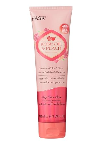Hask Rose Oil & Peach (HIGH SHINE GLAZE) Beauty & Personal Care HASK