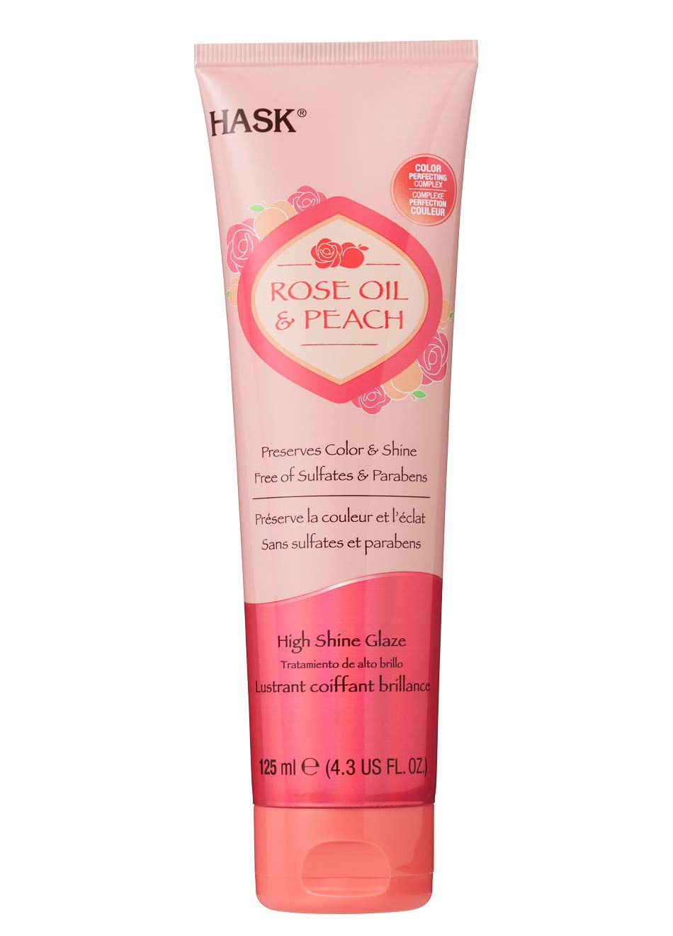 Hask Rose Oil & Peach (HIGH SHINE GLAZE) Beauty & Personal Care HASK