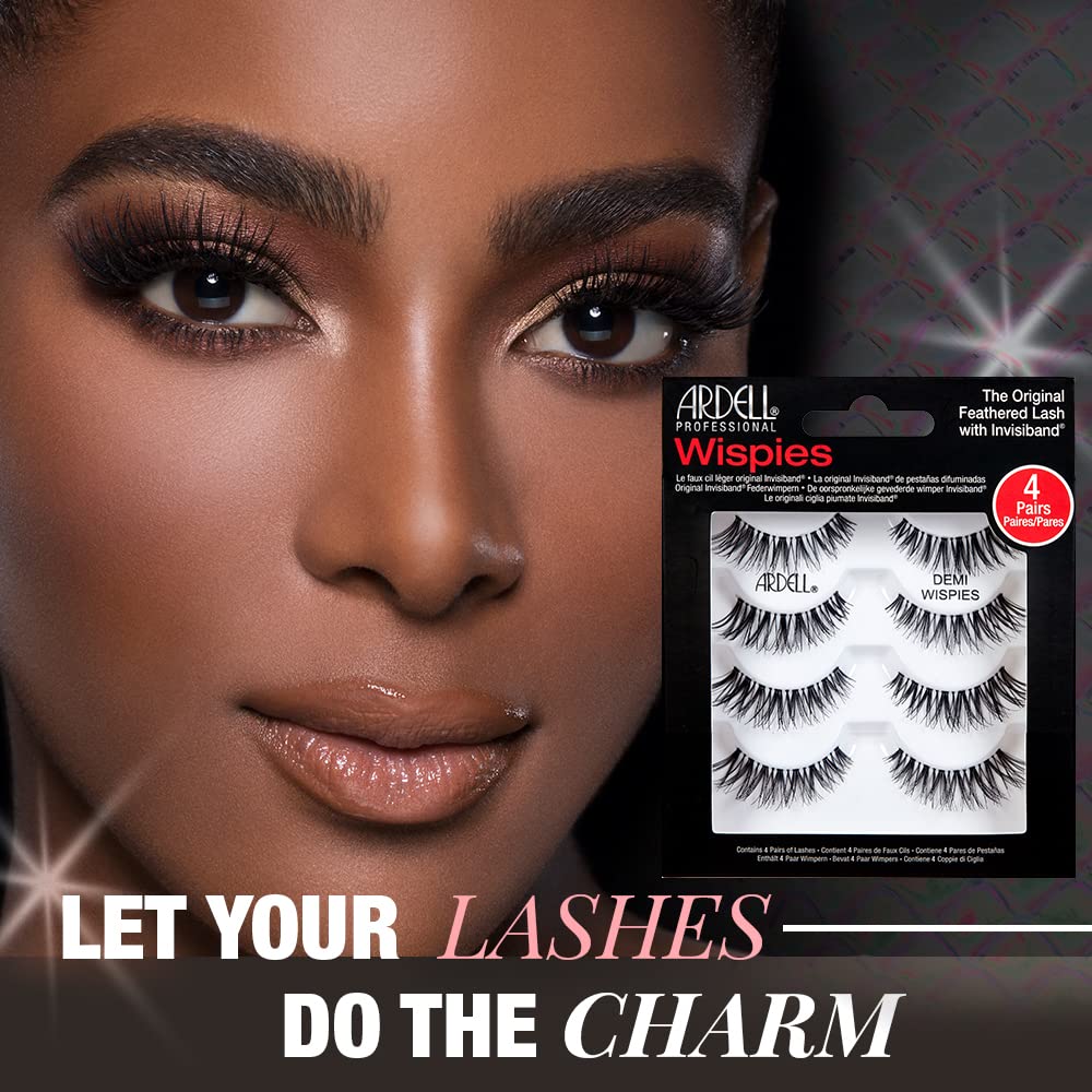 Ardell Demi Wispies Lashes Natural Look Wispy Strip False Eyelashes 8 Pairs
