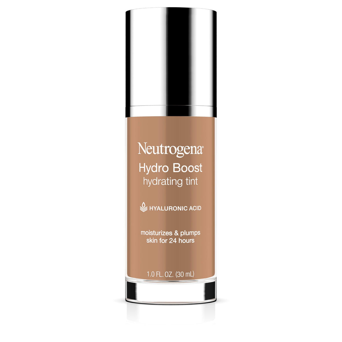 Neutrogena Hydro Boost Hydrating Tint Foundation Makeup for Dry Skin, with Hyaluronic Acid, Lightweight Oil-Free Water Gel, Non-Comedogenic, 115 Cocoa Beauty & Personal Care Neutrogena