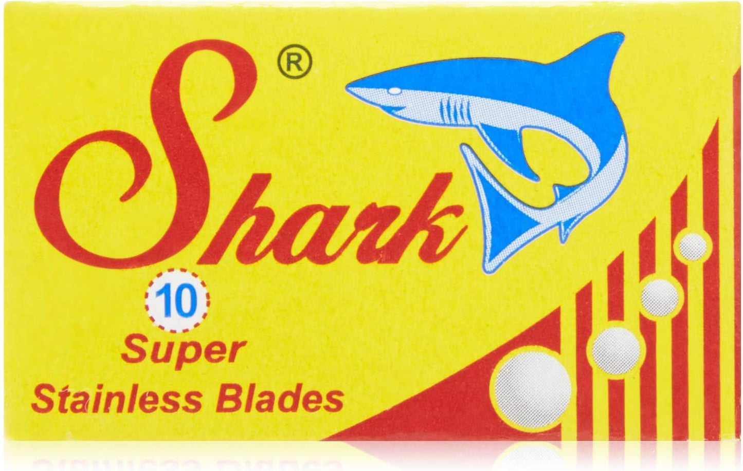 50 Shark Super Stainless Double Edge Safety Razor Blades Beauty and Personal Care LORD