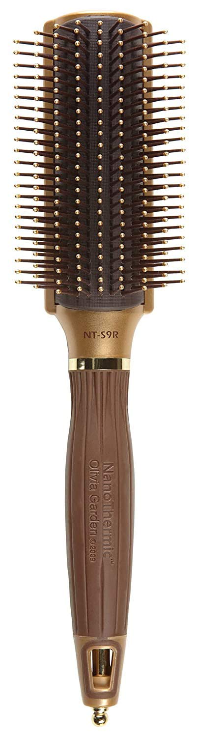 Olivia Garden NanoThermic Ceramic + Ion Styler Hair Brush (Styling) Beauty & Personal Care Olivia Garden