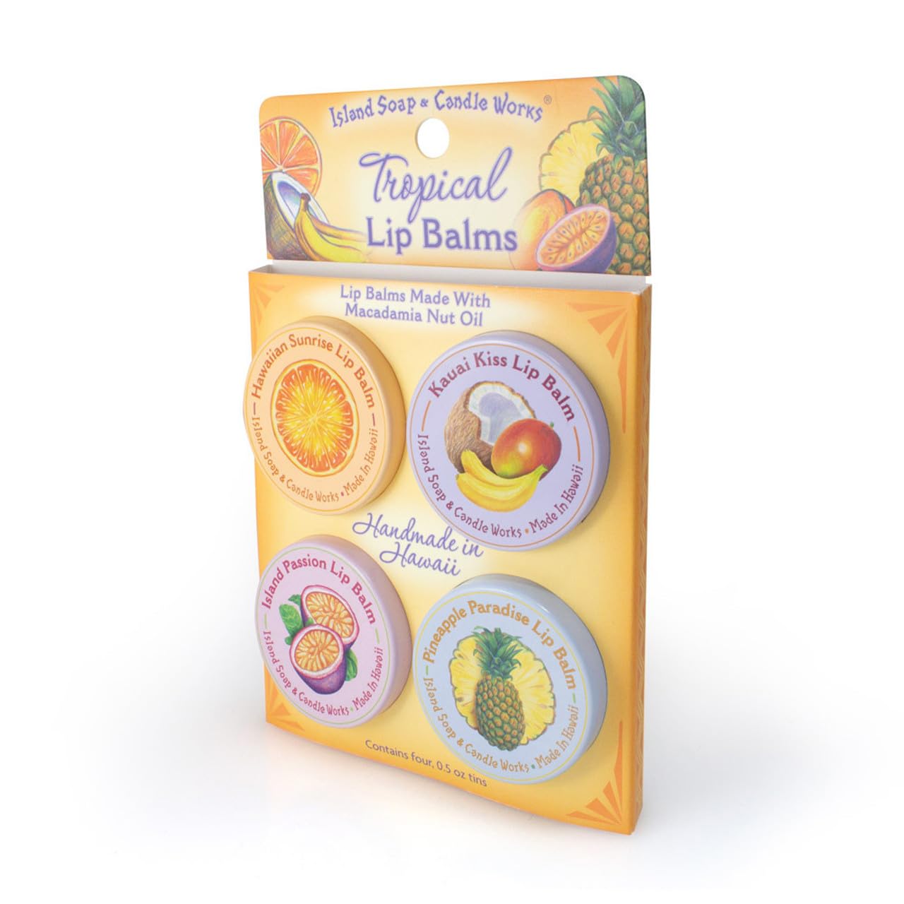 Island Soap & Candle Works Lip Balm (Tins) Beauty & Personal Care Island Soap & Candle Works