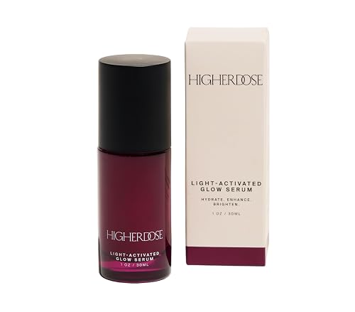 HigherDOSE Glow Serum - Facial Serum Formulated to Plump, Hydrate, and Stimulate Radiant Skin - Help Reduce Fine Lines and Wrinkles - 1 oz Beauty & Personal Care HigherDOSE