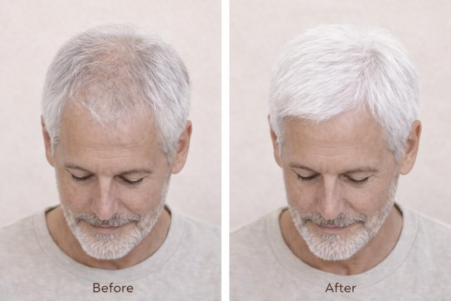 diCESARE NEW Silver Hair Building Fiber - Fuller Looking Gray Hair - Lightweight Coverage for Thinning Areas - NOW IN 2 SIZES Beauty & Personal Care DICESARE