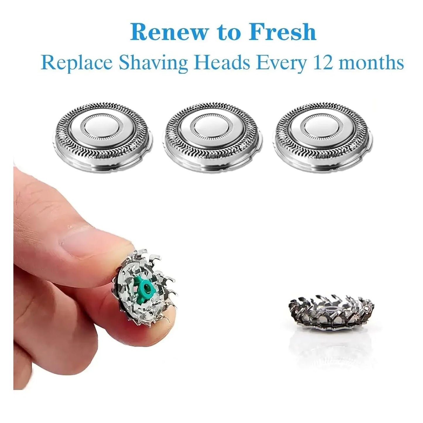 Sh71 Replacement Heads?Compatible For Philips?Compatible For Norelco?Electric Shaver Series 7000 S7000 7500 Replace Beauty and Personal Care GENTERUN