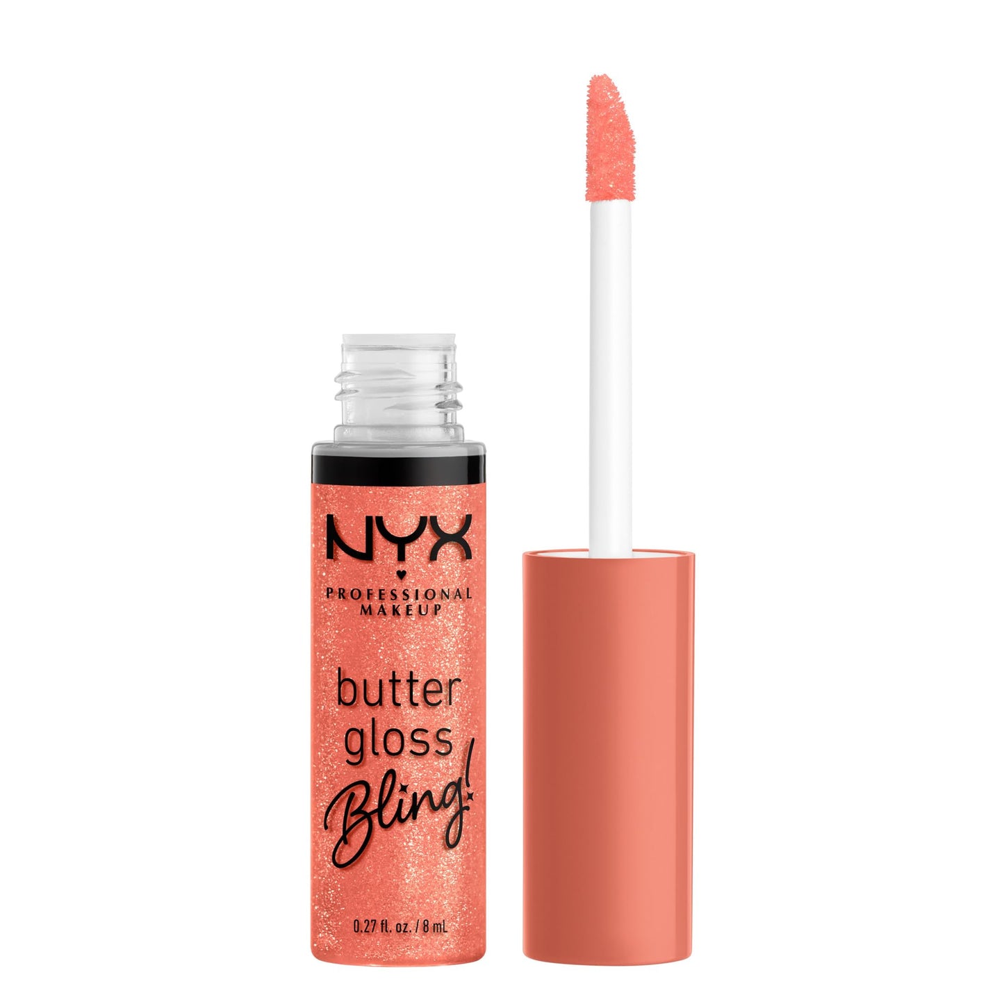 NYX PROFESSIONAL MAKEUP Butter Gloss Bling Lip Gloss, Non Sticky and Shiny Vegan Lip Makeup - Dripped Out Beauty & Personal Care NYX PROFESSIONAL MAKEUP