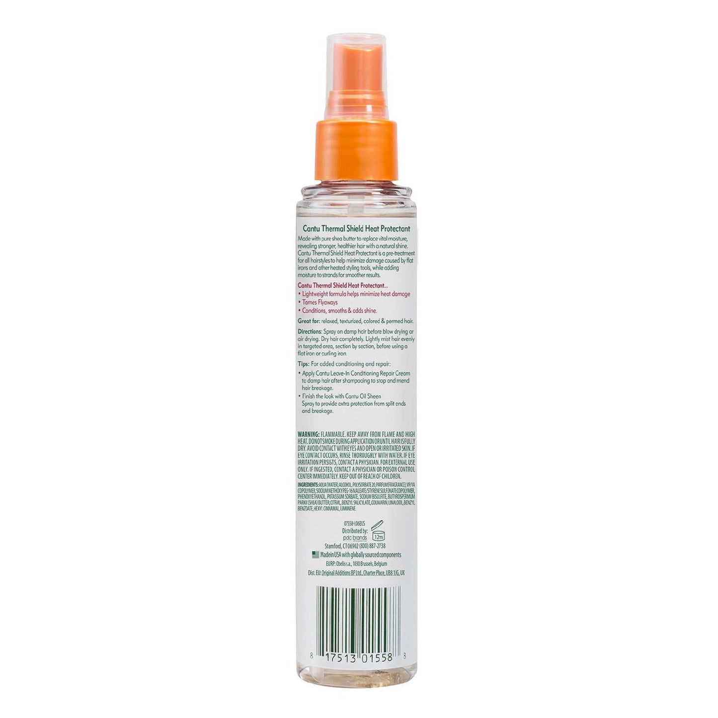 Cantu Shea Butter Thermal Shield Heat Protectant, 5.1 Fluid Ounce Beauty & Personal Care Cantu