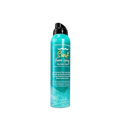 Bumble and bumble. Surf Foam Spray Blow Dry Hair Lightweight Mousse | Adds Texture + Hold | Wavy, Straight, 4 Ounce Beauty & Personal Care Bumble and bumble.
