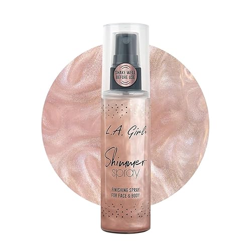L.A. Girl Shimmer Spray Rose Gold, 2.7 Fl Oz Beauty & Personal Care L.A. Girl