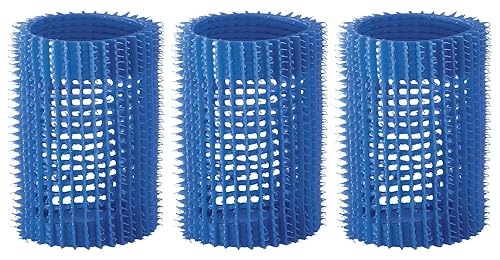 Olivia Garden Jet Set Self-Gripping Curler For Setting Or Perming (1 3/4" - 3 Count) Blue Beauty & Personal Care Olivia Garden